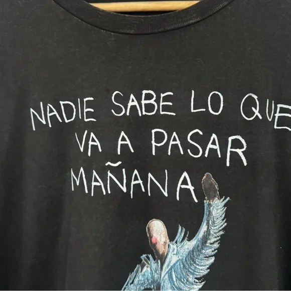 Bad Bunny | XL 100% cotton Nadie Sabe T Shirt Vintage - Picture 2 of 6